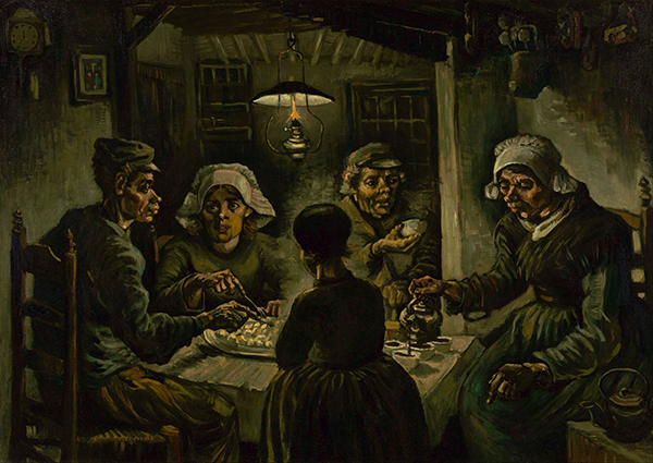 Vincent Van Gogh, I mangiatori di patate (1885)
