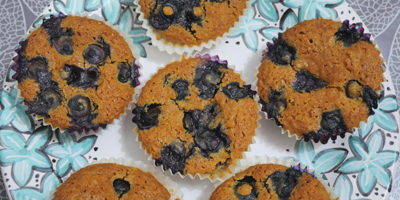 Muffin ai mirtilli [Ricetta]